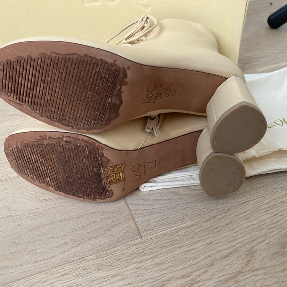 LOQ Agata Booties in Beige - Picture 7 of 9